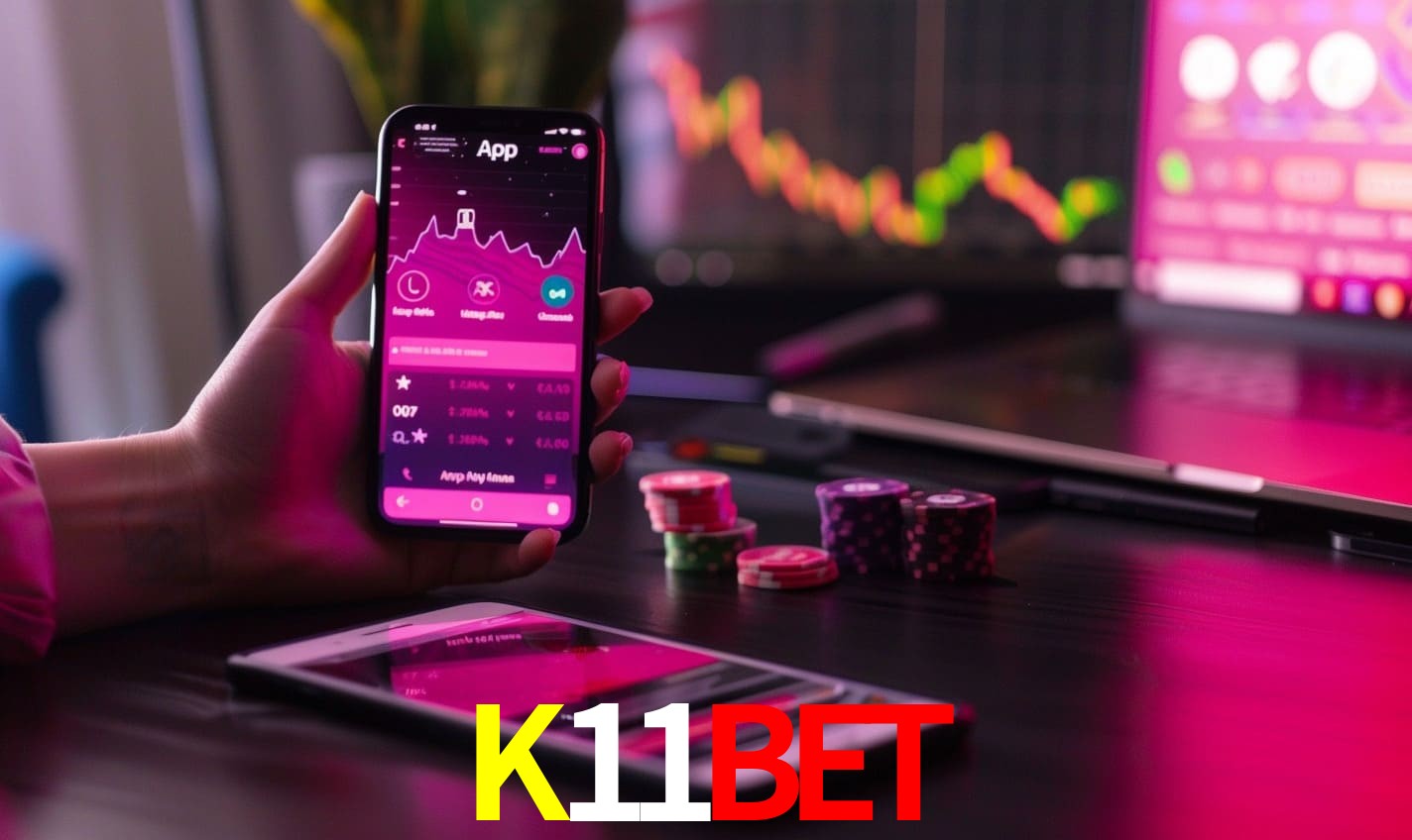 Comparação APP mobile vs versão web da K11BET